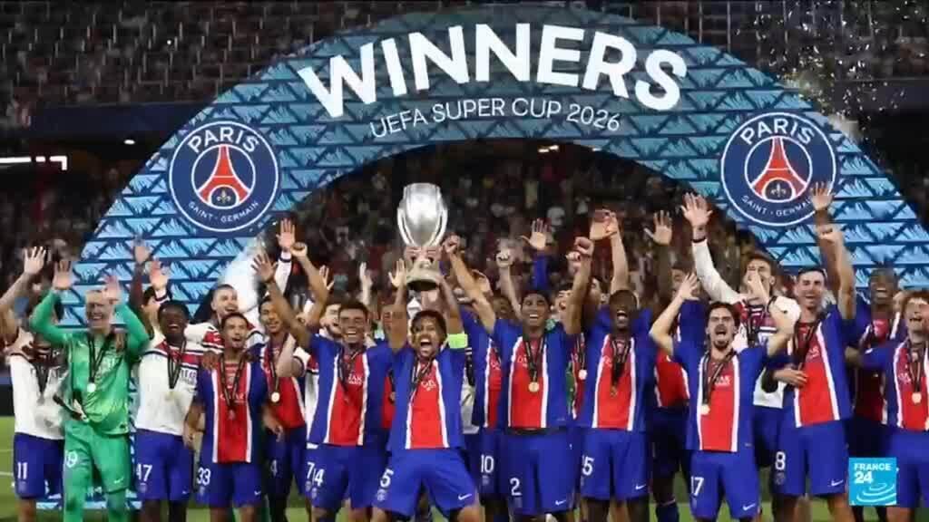 PSG verslaat Aston Villa en behoudt UEFA Super Cup PSG verslaat Aston Villa en behoudt UEFA Super Cup (Picture by: s.france24.com)