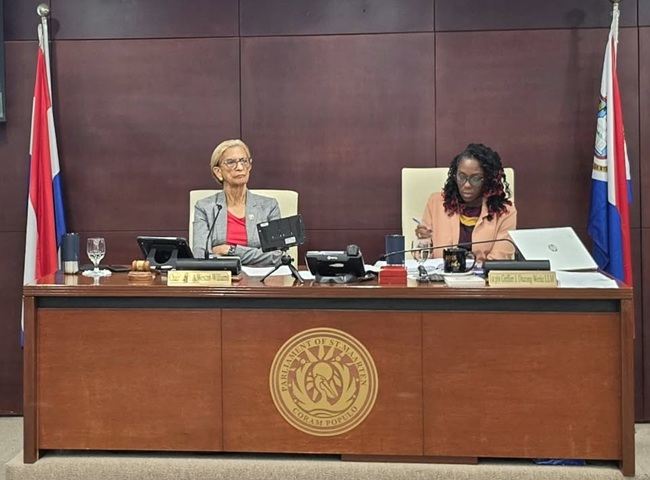 Parlement Sint Maarten hervat begrotingsvergadering voor dienstjaar 2026 (Picture by: 721news.com)