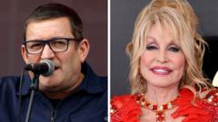 Paul Heaton scoort eerste nummer 1-album | Dolly Parton top 40 Paul Heaton scoort eerste soloalbum op nummer 1, Dolly Partons 9 to 5 eindelijk in de top 40 (Picture by: ichef.bbci.co.uk)