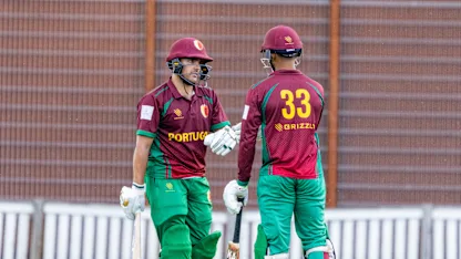 Portugal plaatst zich voor ICC Men’s T20 World Cup Europe Qualifier Portugal plaatst zich voor ICC Men's T20 World Cup Europe Qualifier (Photo by: icc-cricket.com)