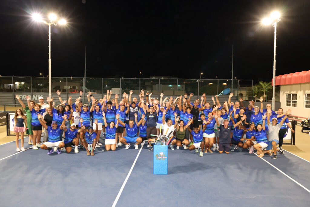 Racing Club Curaçao viert honderdjarig bestaan als tennisvereniging (Picture by: extra.cw)