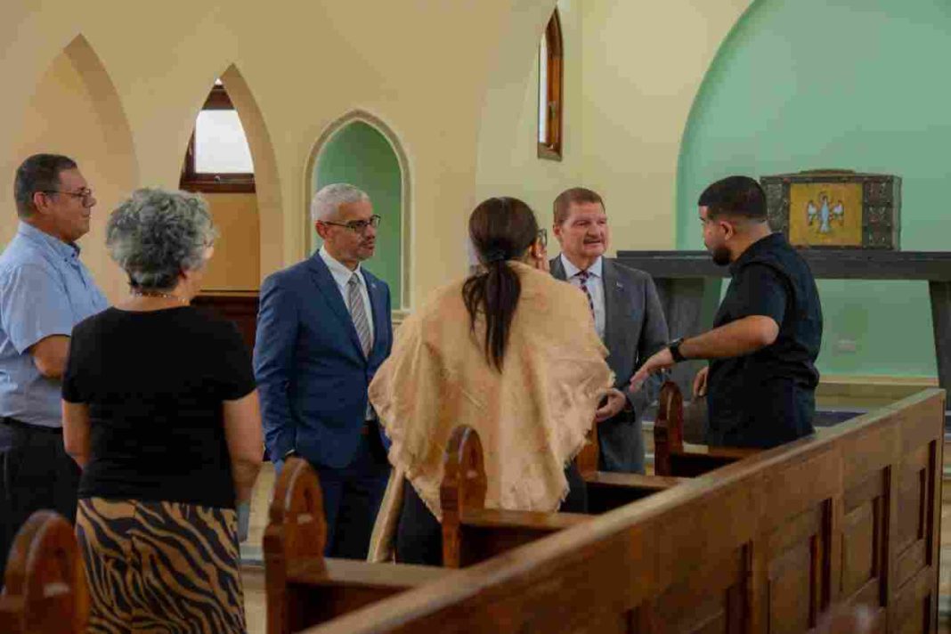 Restauratie Kapel di Bethania vordert gestaag op Aruba (Picture by: 24ora.com)