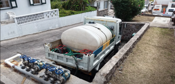 Saba lanceert gecentraliseerd systeem voor waterbestellingen vanaf vrijdag 28 augustus (Picture by: saba-news.com)