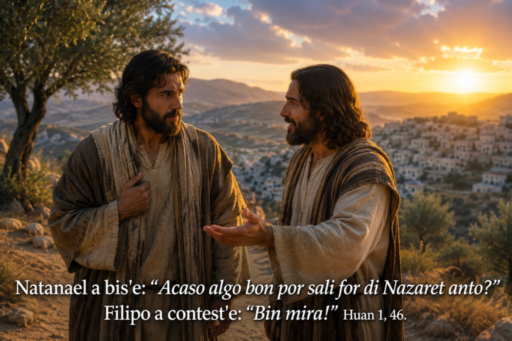 SoloDiPueblo publiceert religieuze overweging over Johannes 1:46 (Picture by: solodipueblo.com)