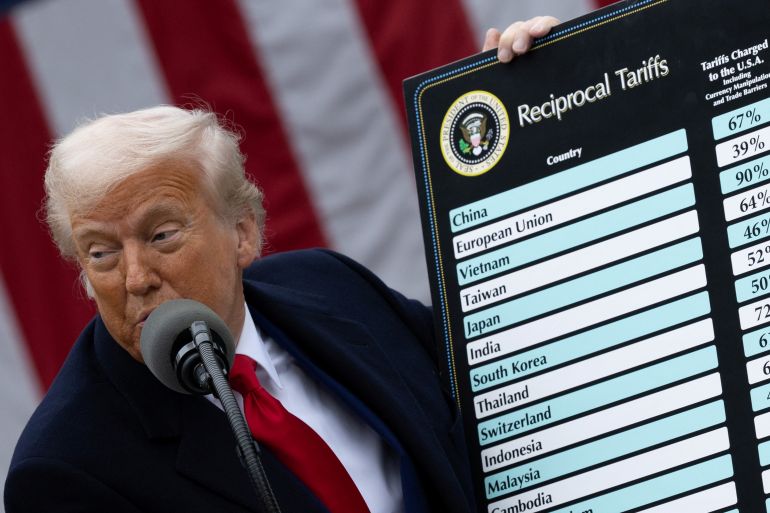 Staten dagen Trump aan: Nieuwe tarieven illegaal Staten dagen Trump aan: Nieuwe tarieven illegaal (Picture by: aljazeera.com)