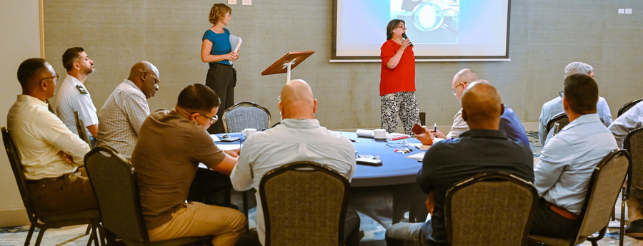 Subfiscalnan Aruba recibe intensieve training over arrestaties en beslag Subfiscalnan Aruba recibe intensieve training over arrestaties en beslag (Picture by: noticiacla.com)