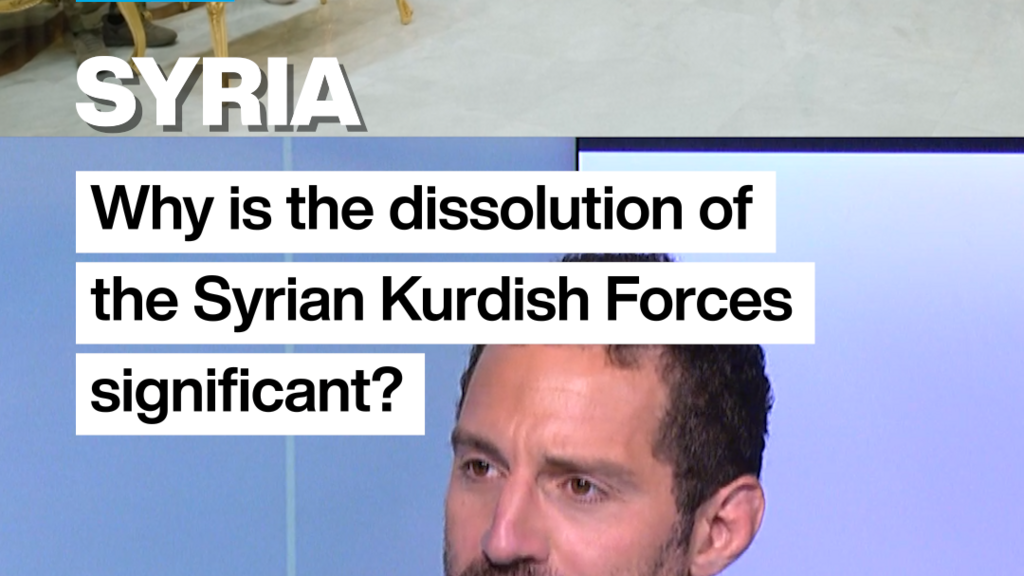 Syrië: Waarom is de ontbinding van de Koerdische strijdkrachten zo belangrijk? (Picture by: s.france24.com)