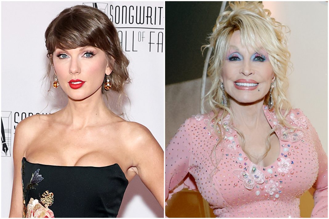 Taylor Swift eert Dolly Parton: 'Ze was echte gratie en echte vastberadenheid, in één schitterend persoon' (Picture by: variety.com)