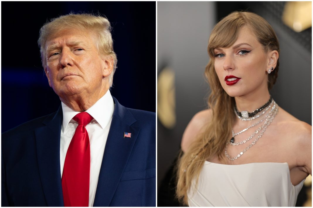 Taylor Swift’s ‘August’ Verwijderd van Trump’s TikTok Video Taylor Swift's 'August' Verwijderd van Trump's TikTok Video (Picture by: variety.com)