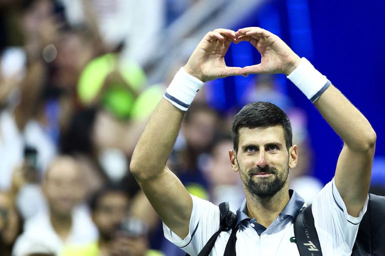 Tennisgroot Djokovic verlaat US Open in eerste ronde met tranen en pijn (Picture by: aljazeera.com)