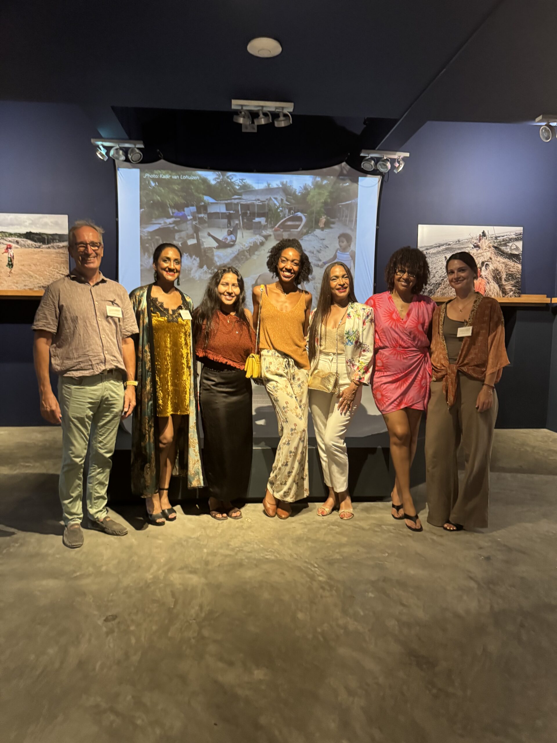 Tentoonstelling Tene Pia Seku over klimaatverander Tentoonstelling 'Tene Pia Seku' over klimaatverandering opent in Bonaire (Picture by: paradisefm.cw)