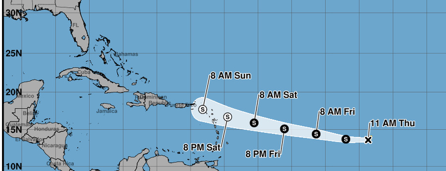 Tropische storm Dolly vormt zich; geen alert voor Aruba Tropische storm Dolly vormt zich; geen alert voor Aruba (Picture by: noticiacla.com)
