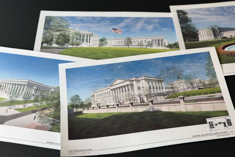 Trump vraagt Supreme Court om voortzetting van $400 miljoen White House project Trump vraagt Supreme Court om voortzetting van $400 miljoen White House project (Picture by: aljazeera.com)