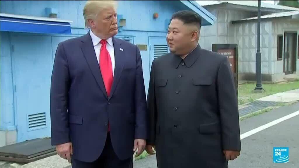 Trump wil Kim Jong-un ontmoeten later dit jaar Trump zegt later dit jaar Kim Jong-un te willen ontmoeten (Picture by: s.france24.com)