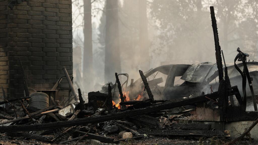 Uitgezaaide bosbrand in VS: Brandstichting wordt verdacht (Picture by: s.france24.com)