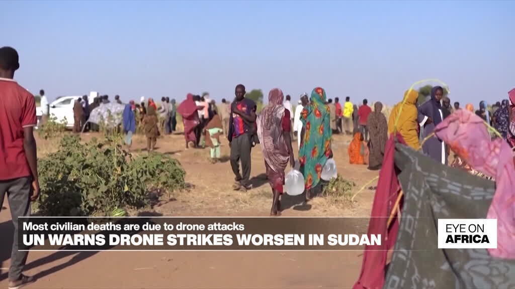VN waarschuwt: Droneaanvallen nemen toe in Soedan VN waarschuwt: Droneaanvallen nemen toe in Soedan (Picture by: s.france24.com)