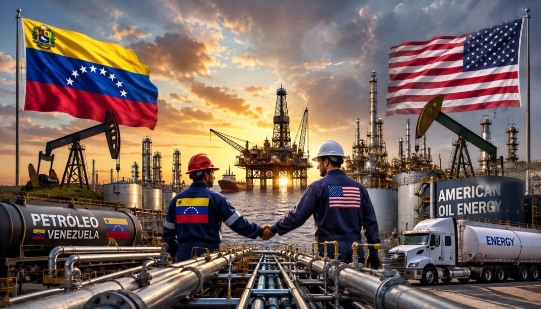 VS en Venezuela onderhandelen over toegang tot 90 miljard vaten olie (Picture by: 24ora.com)