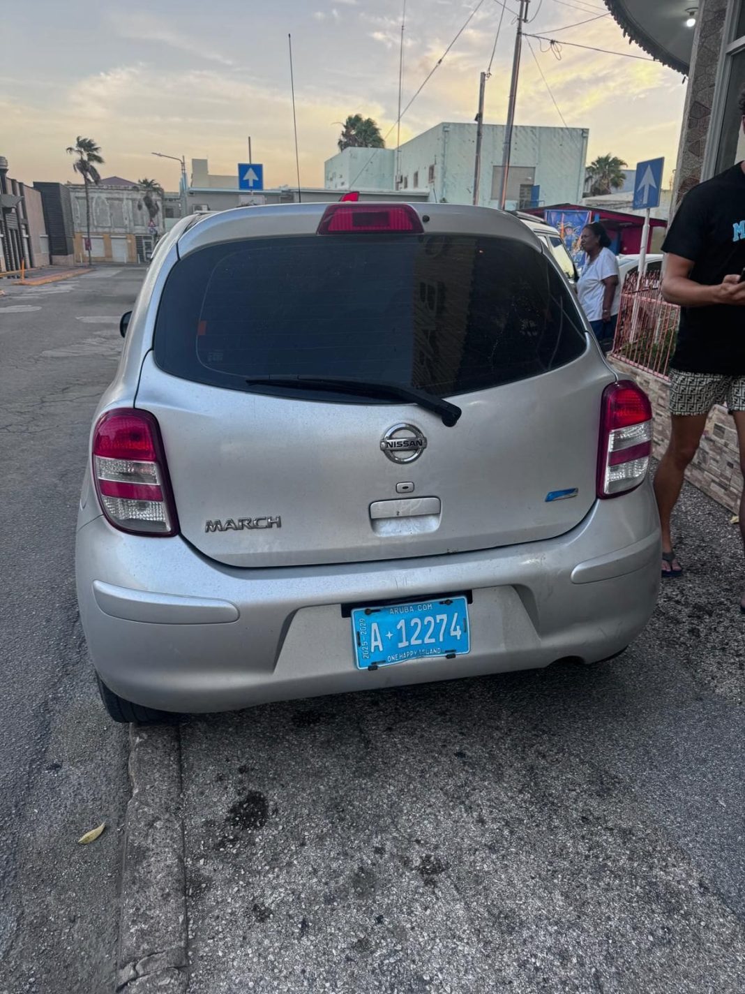 Verdachte diefstal toeristenauto Savaneta aangehouden dankzij AirPod (Picture by: 24ora.com)