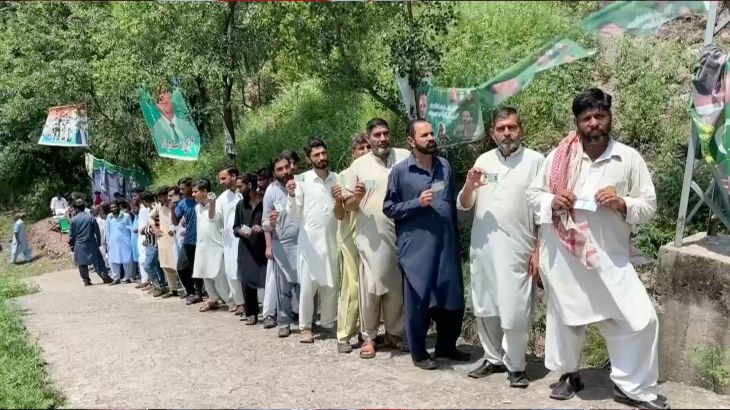 Verkiezingsfase in Pakistan-gecontroleerde Kashmir wordt uitgesteld Verkiezingsfase in Pakistan-gecontroleerde Kashmir wordt uitgesteld (Picture by: aljazeera.com)