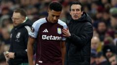Watkins bood excuses aan voor weigeringsactie – Emery Vertrekkende Watkins bood excuses aan voor weigering te spelen – Emery (Picture by: ichef.bbci.co.uk)