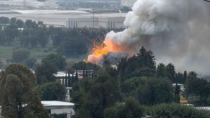 Vuurwerkfabriek volledig verwoest door twee explosies in Tultepec, Mexico (Picture by: aljazeera.com)