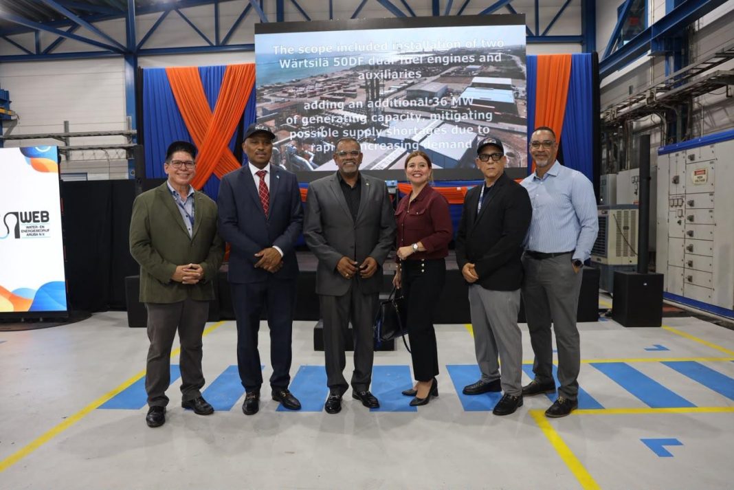 WEB Aruba breidt capaciteit uit met 36 megawatt via RECIP-3 (Picture by: 24ora.com)