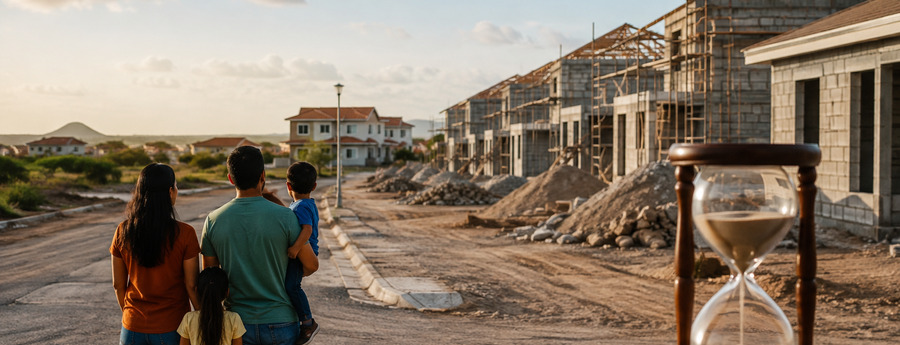 Woningtekort Aruba mogelijk pas na 20 jaar ingelopen (Picture by: noticiacla.com)