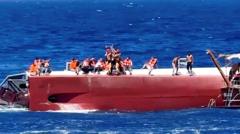 Veerboot gekapseisd bij Noord-Cyprus: 7 doden, 23 vermist Zeven doden en 23 vermisten na kapseizen veerboot bij Noord-Cyprus (Picture by: ichef.bbci.co.uk)