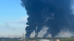 Zwakere aanvallen van Oekraïne treffen Russische olieproductie Zwakere aanvallen van Oekraïne treffen Russische olieproductie (Picture by: ichef.bbci.co.uk)