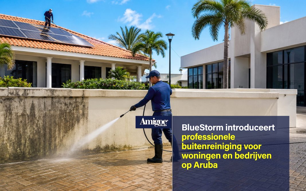 BlueStorm introduceert professionele buitenreiniging voor woningen en bedrijven op Aruba BlueStorm introduceert professionele buitenreiniging voor woningen en bedrijven op Aruba