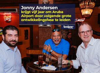 Jonny Andersen krijgt vijf jaar om Aruba Airport door volgende grote ontwikkelingsfase te leiden
