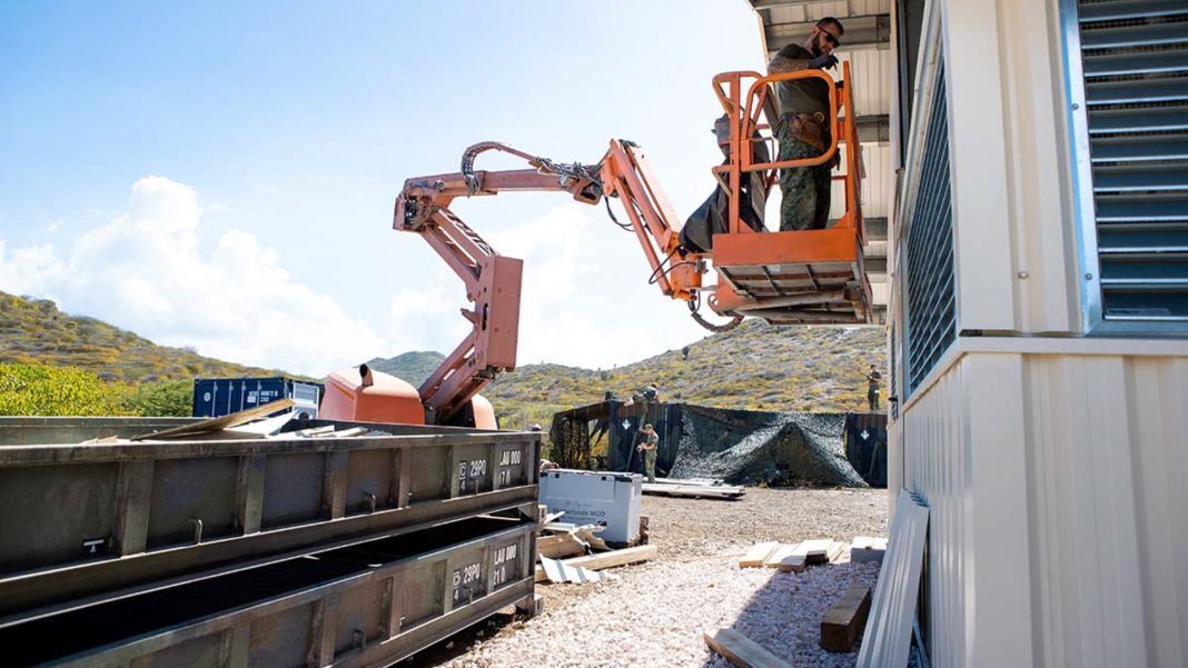 184 genisten van Landmacht oefenen op Aruba en Curaçao (Picture by: pubble.cloud)