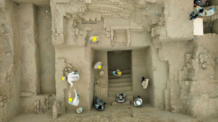600 jaar oude tombe van pre-Inca Chimu-koninkrijk gevonden in Peru (Picture by: aljazeera.com)
