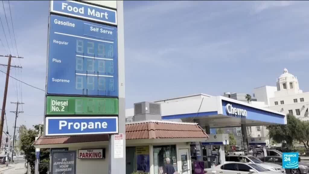Dieselprijzen VS record: Trump wijst naar Kyiv Amerikaanse dieselprijzen bereiken recordhoogte terwijl Trump schuld bij Kyiv legt (Picture by: s.france24.com)