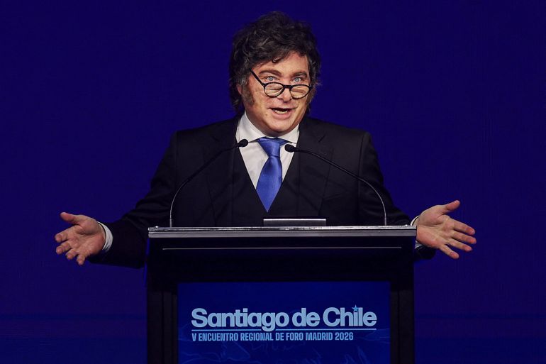 Milei dreigt met sancties rond Falklandeilanden Argentinië's Milei dreigt met sancties en herneemt strijd om Falklandeilanden (Picture by: aljazeera.com)