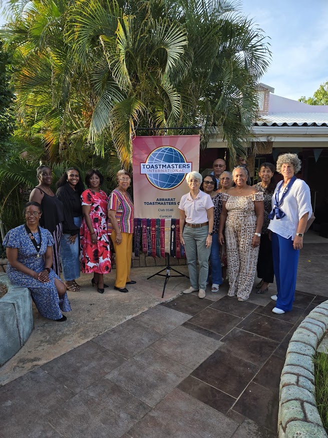 Arrarat Toastmasters Club viert 26-jarig bestaan op Curaçao Arrarat Toastmasters Club viert 26-jarig bestaan op Curaçao (Picture by: extra.cw)