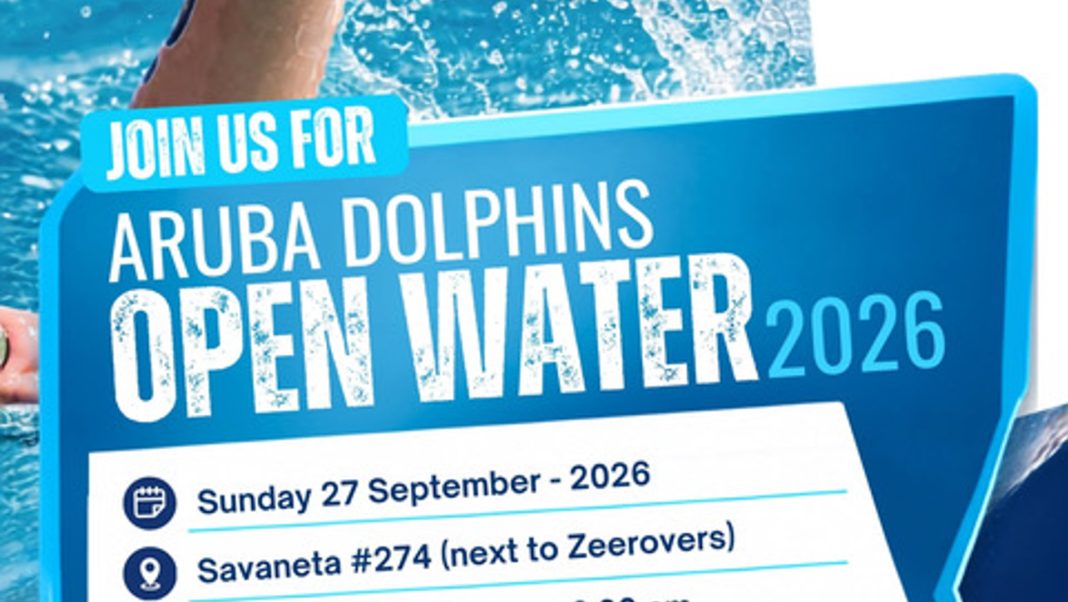 Aruba Dolphins voegt estafette toe aan Open Water in Savaneta (Picture by: pubble.cloud)
