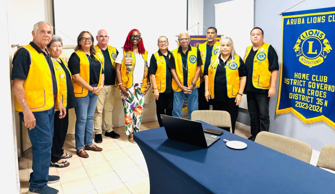 Aruba Lions Club ontvangt bezoek van bestuurslid uit New York (Picture by: solodipueblo.com)