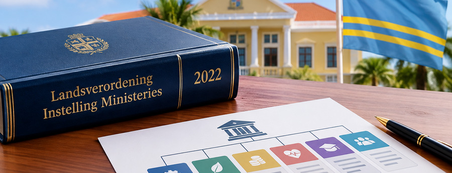 Aruba bestuurd zonder actuele ministeriële organisatiewet (Picture by: noticiacla.com)