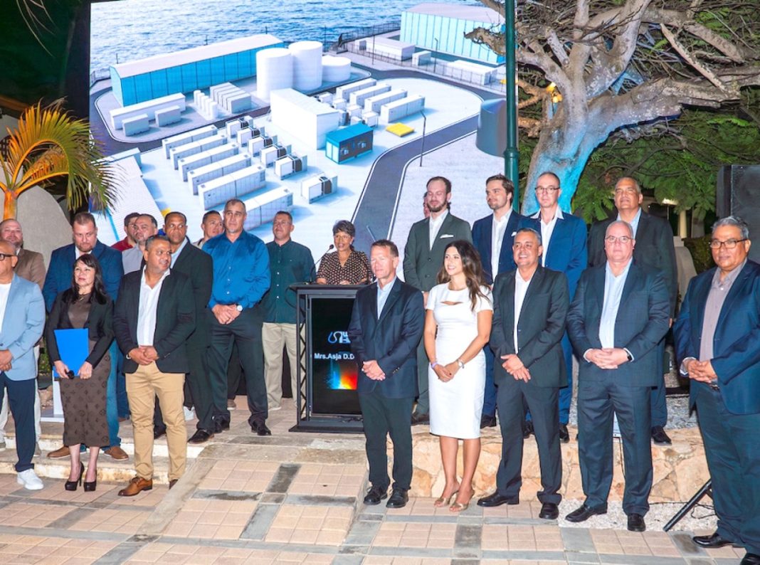 Aruba start bouw grootste energieopslag Caribisch gebied (Picture by: diario.aw)