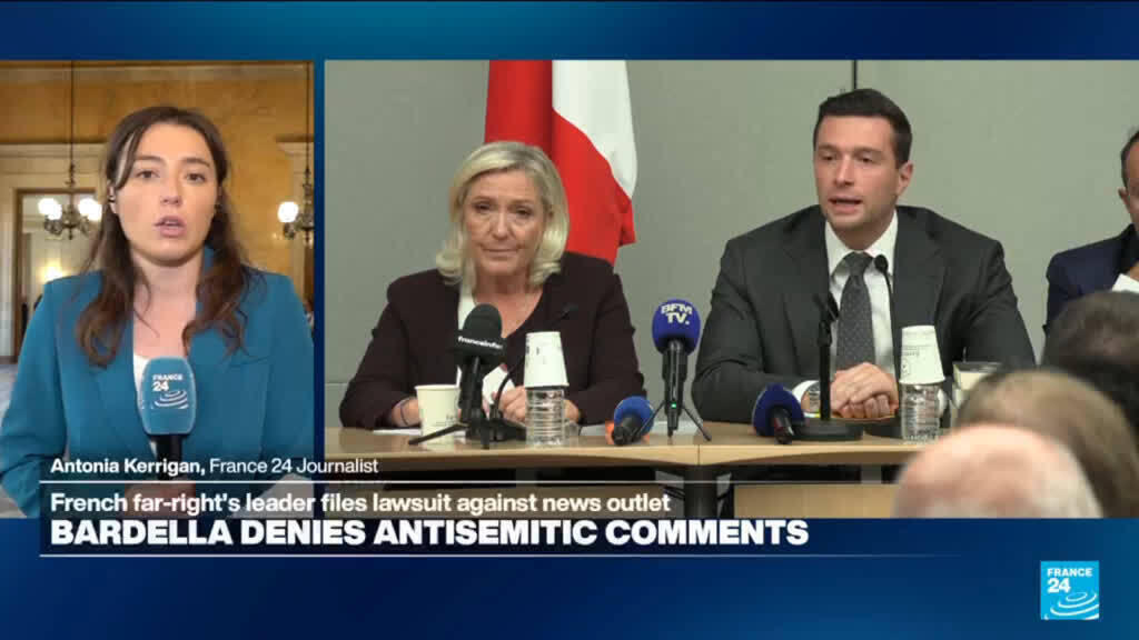 Bardella dient smaadklacht in tegen Mediapart na antisemitisme-beschuldiging (Picture by: s.france24.com)