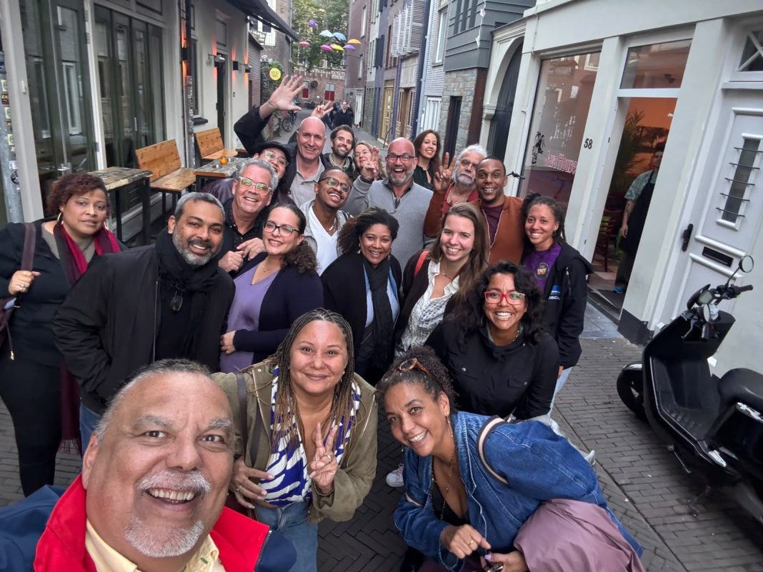 Caribische journalisten ontmoeten Europese collega's op journalistiekfestival in Deventer (Picture by: paradisefm.cw)