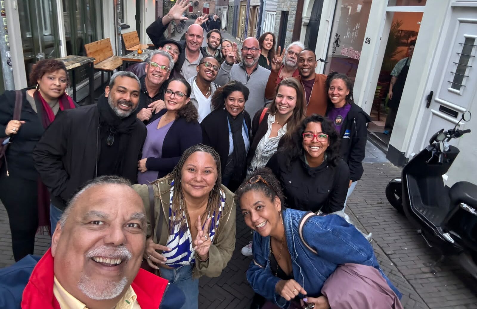 Caribische klimaatjournalisten delen ervaringen op Nederlands Journalistiek Festival in Deventer (Picture by: nu.cw)