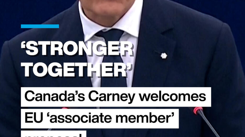 Carney verwelkomt EU-voorstel: Canada als ‘geassocieerd lid’ Carney verwelkomt EU-voorstel om Canada eerste 'geassocieerd lid' te maken (Picture by: s.france24.com)