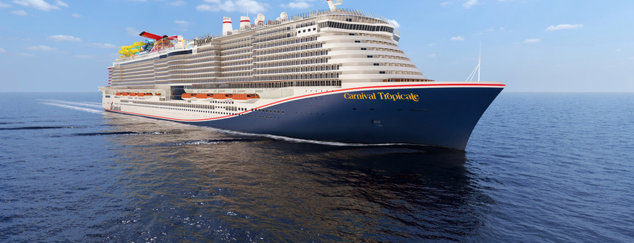 Carnival Tropicale vaart vanaf 2028 vanuit Galveston (Picture by: noticiacla.com)