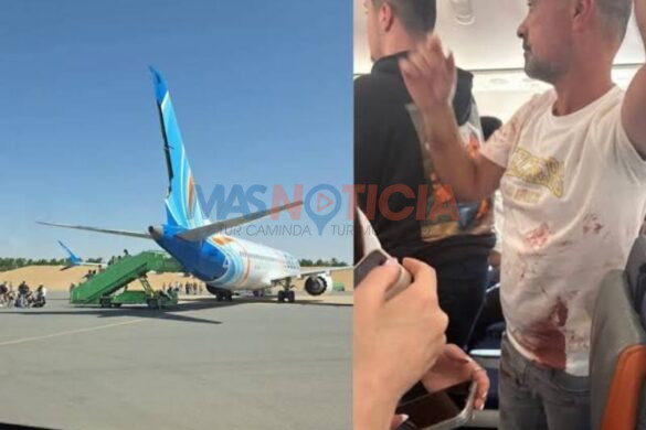 Copiloot aangevallen door gezagvoerder tijdens Flydubai-vlucht (Picture by: masnoticia.com)