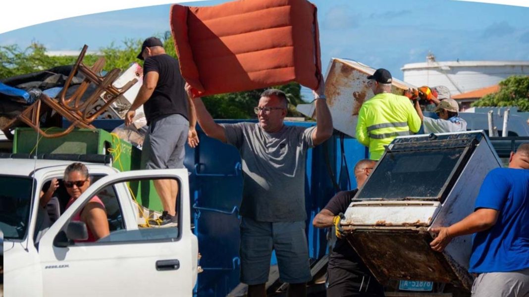 Cuida Aruba: afvalinzameling bij Playa Pabou op zaterdag (Picture by: pubble.cloud)