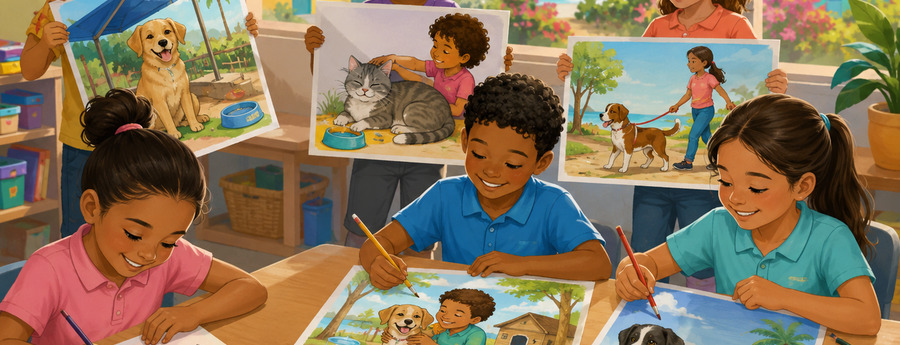 DVG lanceert schoolwedstrijd over verantwoord huisdierenbezit (Picture by: noticiacla.com)