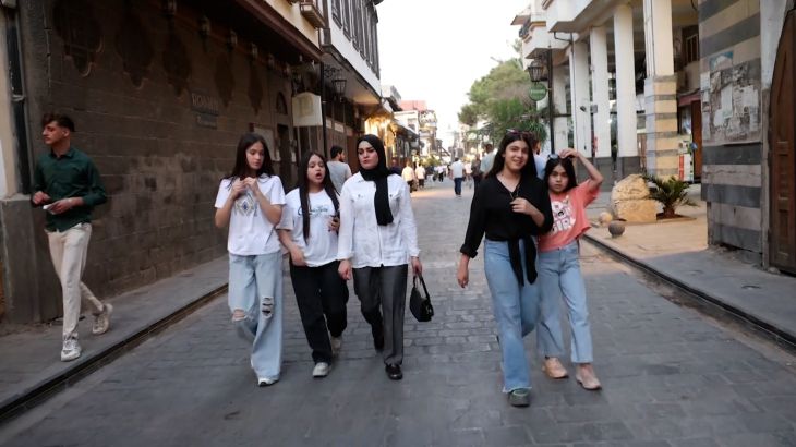 Damascus autovrij: Oude Stad 24 uur zonder verkeer Damascus maakt Oude Stad 24 uur autovrij (Picture by: aljazeera.com)