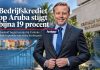 Bedrijfskrediet op Aruba stijgt bijna 19 procent terwijl Domhoff nieuw tijdperk bij Centrale Bank ingaat